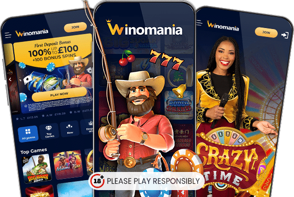 Design and features of the casino and live games brand Winomania