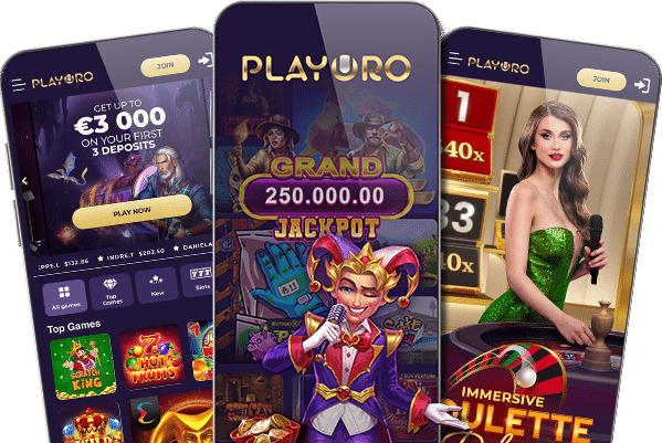 Design and features of the casino and live games brand Playoro
